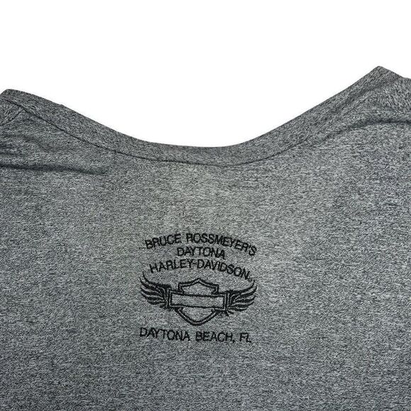 Harley‎ Davidson Women's Bruce Rossmeyer's Daytona Beach, FL Embroidered Shirt - Picture 7 of 11
